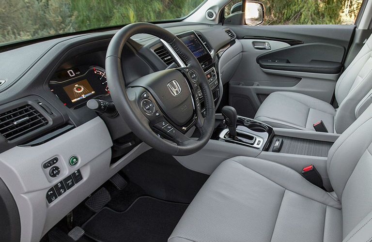 2017 Honda Ridgeline seating