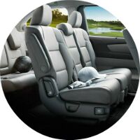 2017 Honda Odyssey passenger room