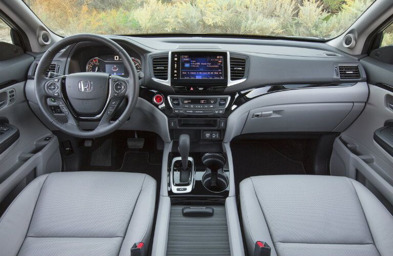2017 Honda Ridgeline seating