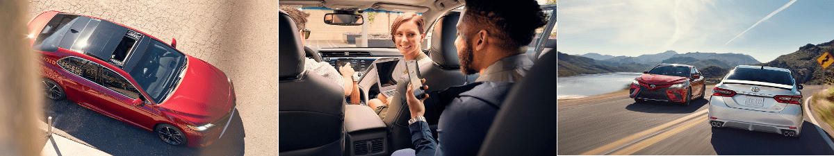 2018 Toyota Camry interior and exterior features