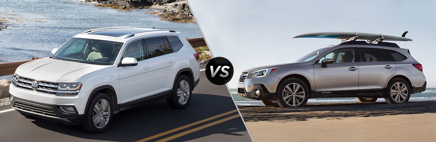 2018 Volkswagen Atlas Vs 2018 Subaru Outback