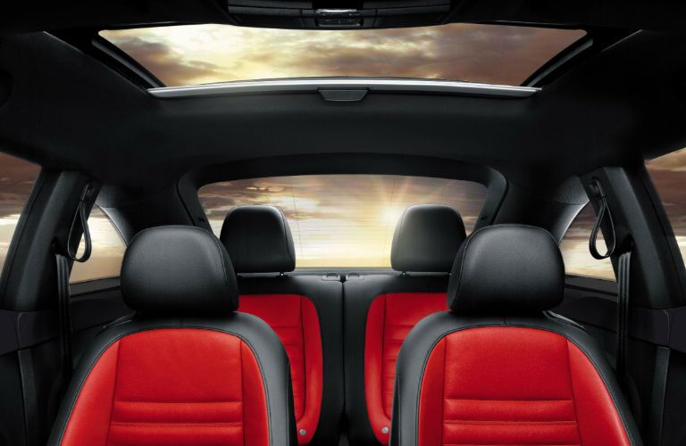 2017 Beetle Red Seats