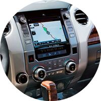 2017 Toyota Tundra interior navigation screen closeup