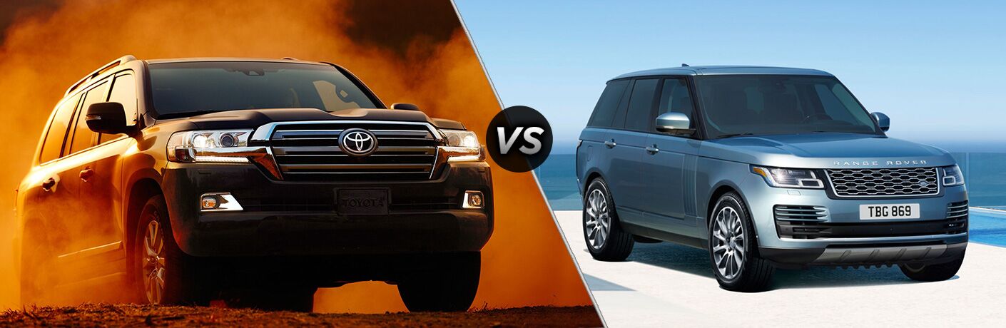 2018 Toyota Land Cruiser Vs 2018 Land Rover Range Rover