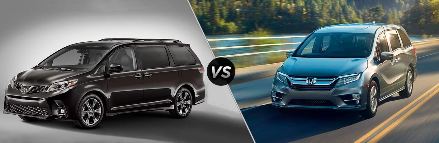2018 Toyota Sienna Vs Honda Odyssey