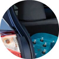 2018 Toyota C-HR cargo area closeup