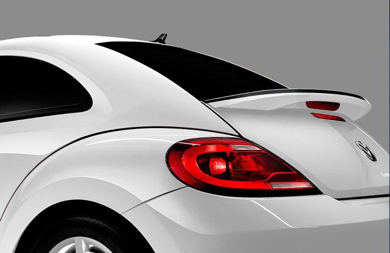 2017 VW Beetle rear spoiler