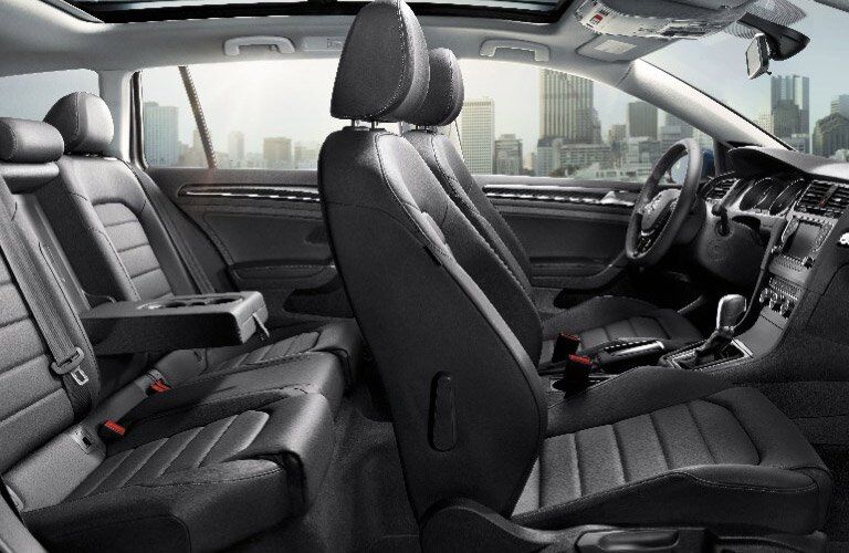 2017 VW Sportwagen cabin space