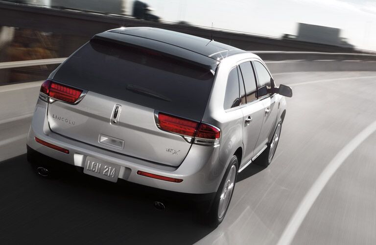 Rear of the 2015 Lincoln MKX