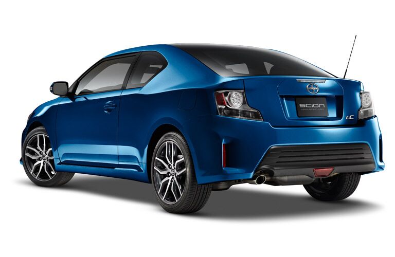 Rear of the 2015 Scion tC