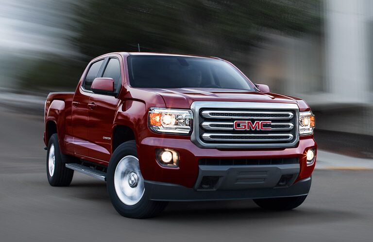 Red 2016 GMC Canyon