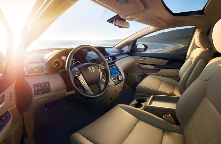 Honda Odyssey interior seating