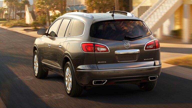 Rear of the 2015 Buick Enclave