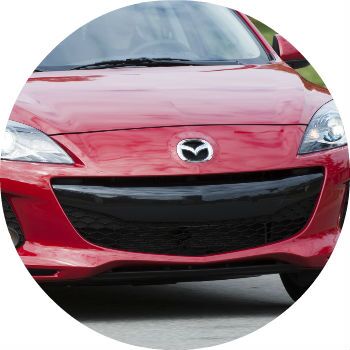 Mazda 3 front grille