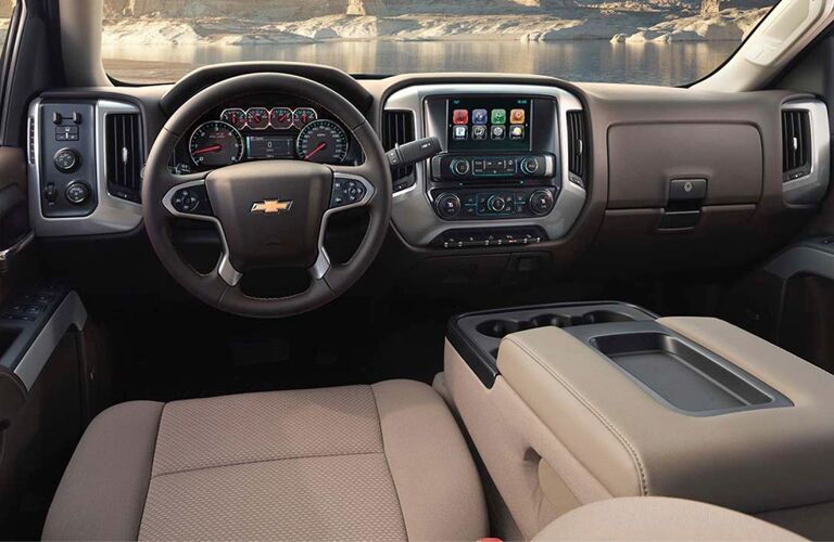 2015 Chevy Silverado Front Cabin