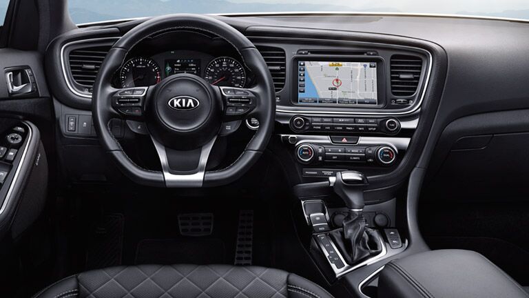 2015 Kia Optima driver field of view perspective