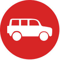 Red SUV Icon