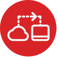 Red Technology Icon