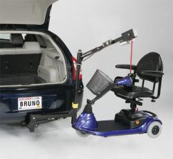 Bruno® Scooter Lifts - Model ASL-325 Space-Saver™ Vehicle Lift Bruno® Scooter Lifts - Model ASL-325 Space-Saver™ Vehicle Lift