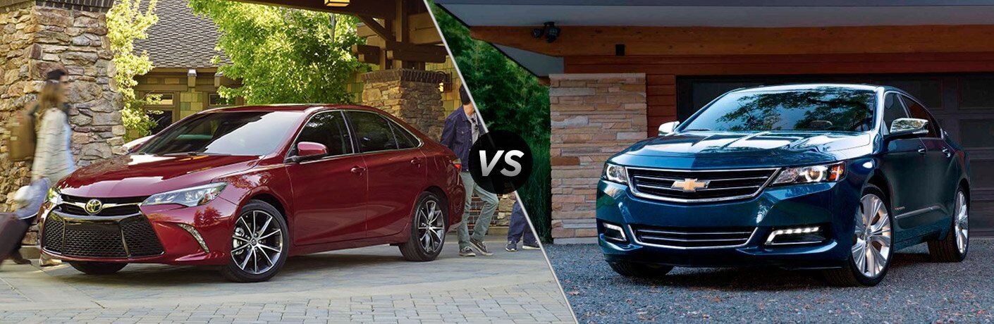 2017 Toyota Camry Vs Chevrolet Impala