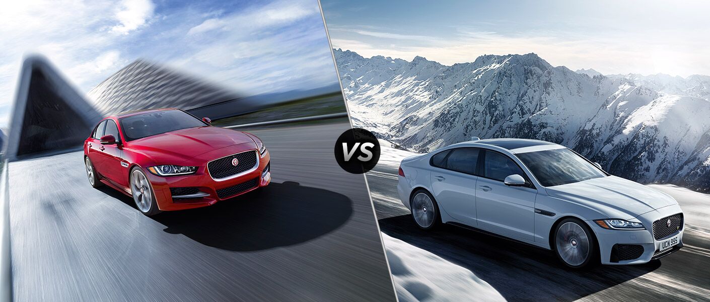 2017 Jaguar XE vs 2017 Jaguar XF