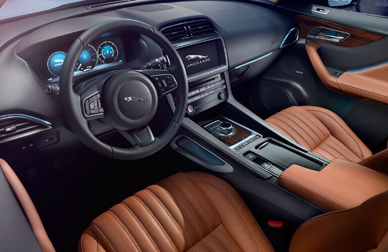 2017 Jaguar F-PACE Front Dashboard with Touchscreen Display