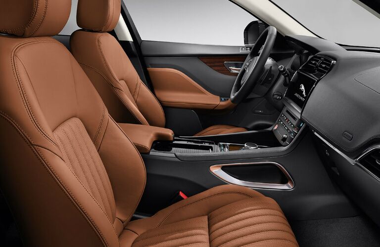 2017 Jaguar F-PACE Front Seat Luxury Interior