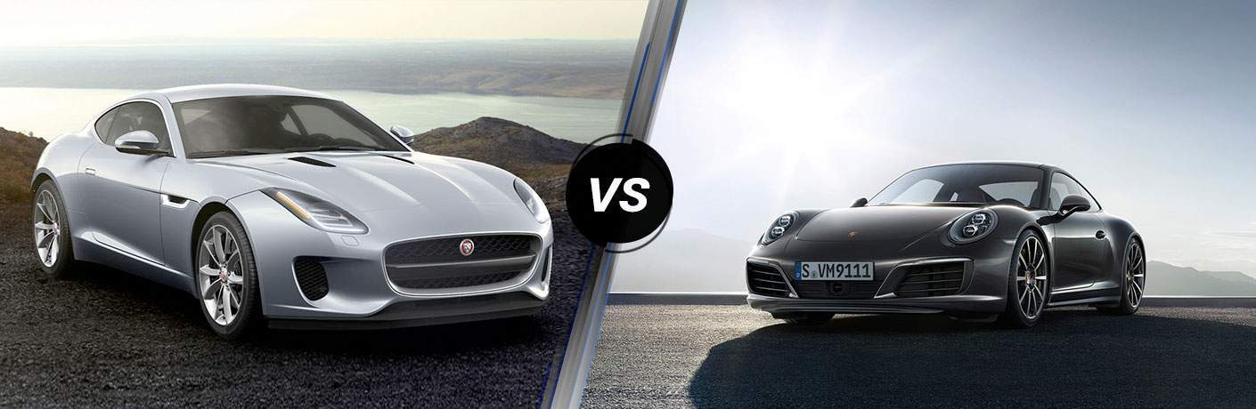 2018 Jaguar F Type Vs 2018 Porsche 911