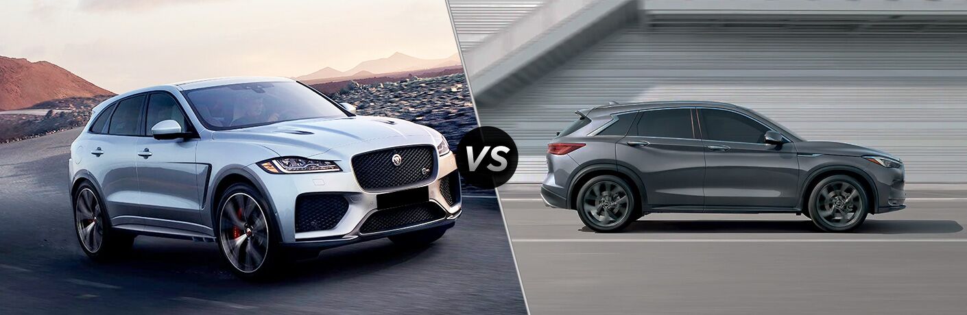2020 Jaguar F Pace Vs 2019 Infiniti Qx50