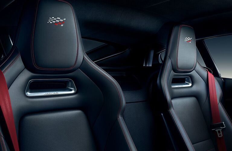2020 Jaguar F-TYPE Checkered Flag Limited Edition Front Seats