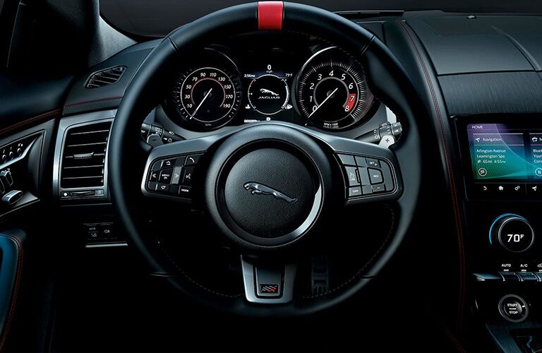 2020 Jaguar F-TYPE Checkered Flag Limited Edition Steering Wheel