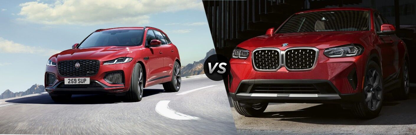 2021 Jaguar F-PACE VS 2021 BMW X4