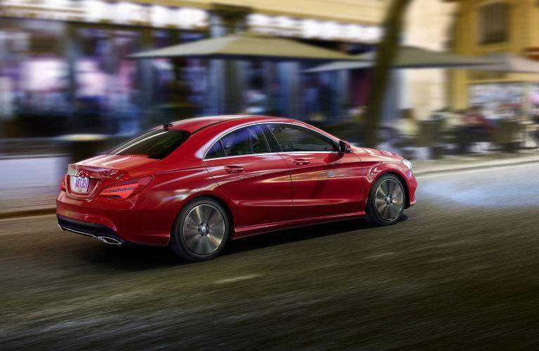 2018 CLA Coupe in Red