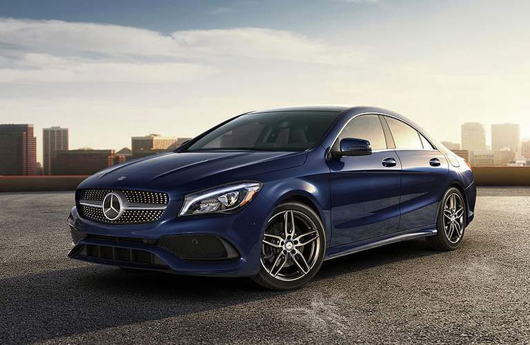 2017 Mercedes-Benz CLA Coupe in Blue