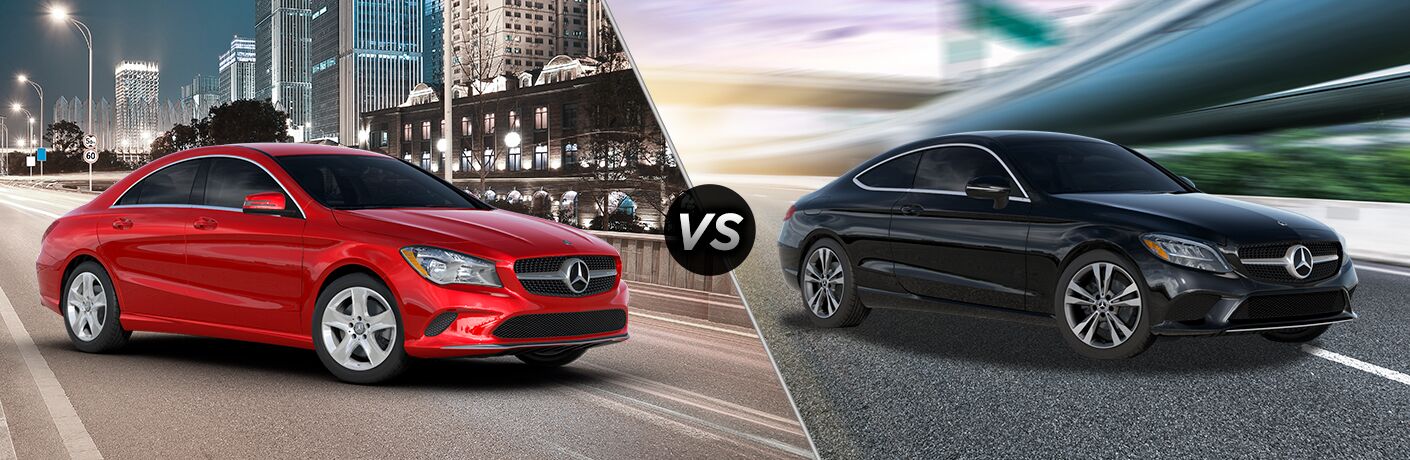2019 Mercedes Benz Cla 250 Coupe Vs C 300