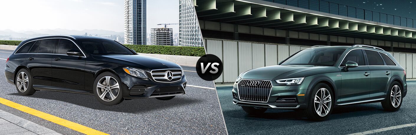 2019 Mercedes Benz E Class Wagon Vs 2019 Audi A4 Allroad