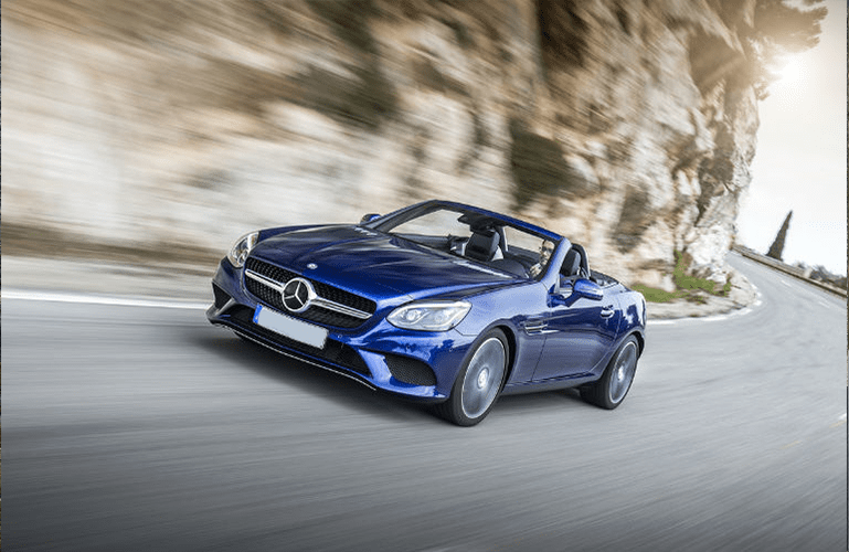 2017 Mercedes-Benz SLC in Blue