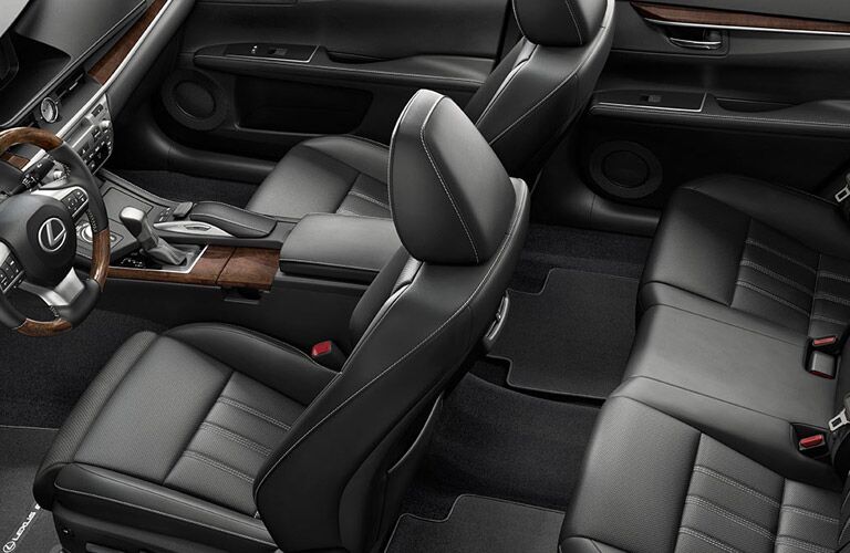 2017 Lexus ES350 Rear Leg Room