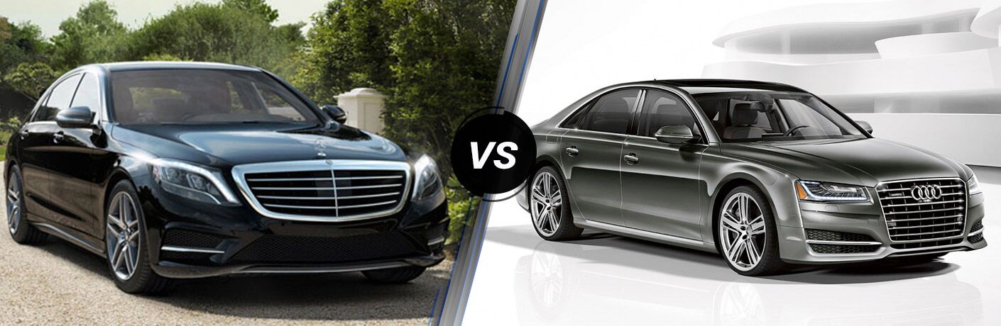 2016 Mercedes-Benz S-Class vs 2016 Audi A8