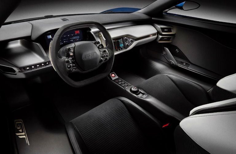 2016 Ford GT Black Cloth Cockpit
