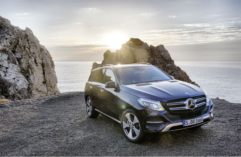2017 Mercedes-Benz GLE SUV Navy Blue Exterior