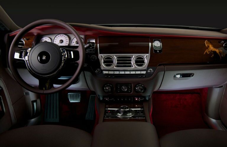 2016 Rolls Royce Ghost Extended Dark Leather Interior