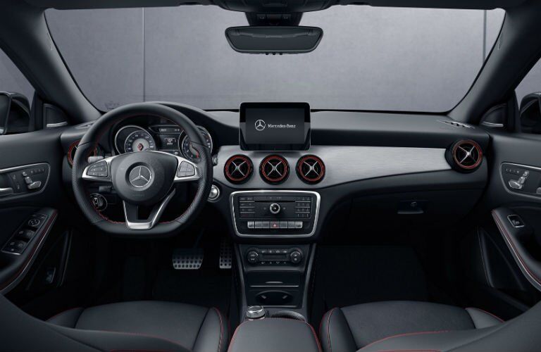 2018 CLA interior