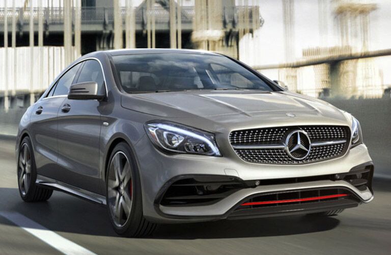 CLA Coupe in Silver