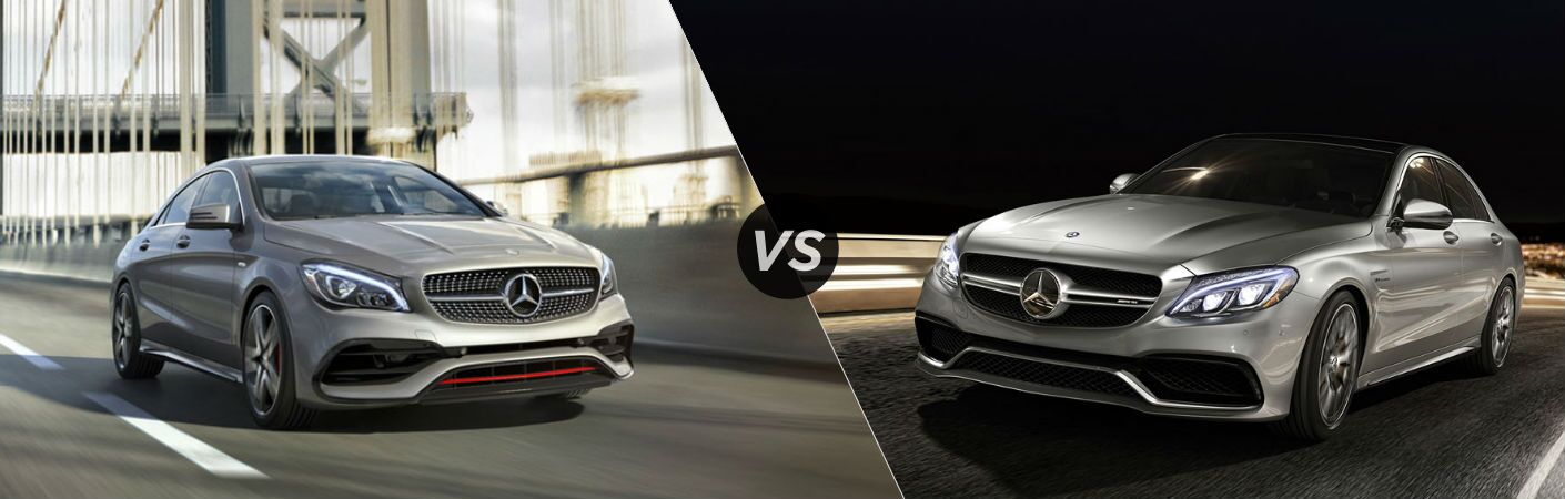 2017 Mercedes Benz Cla Vs C Cl