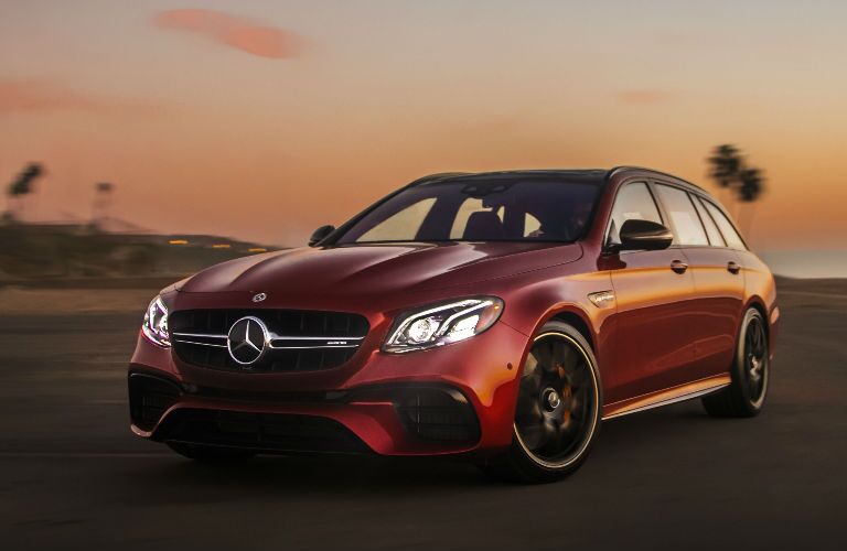 E-Class Wagon in Red