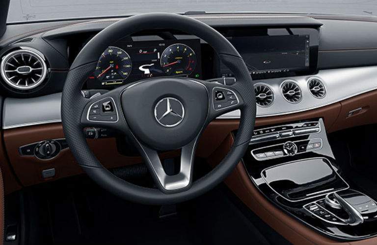 2018 E-Class Coupe Gray Command Center