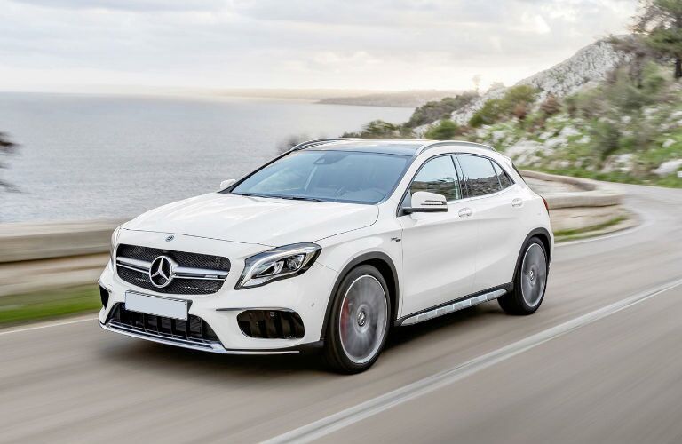 AMG® GLA SUV in white