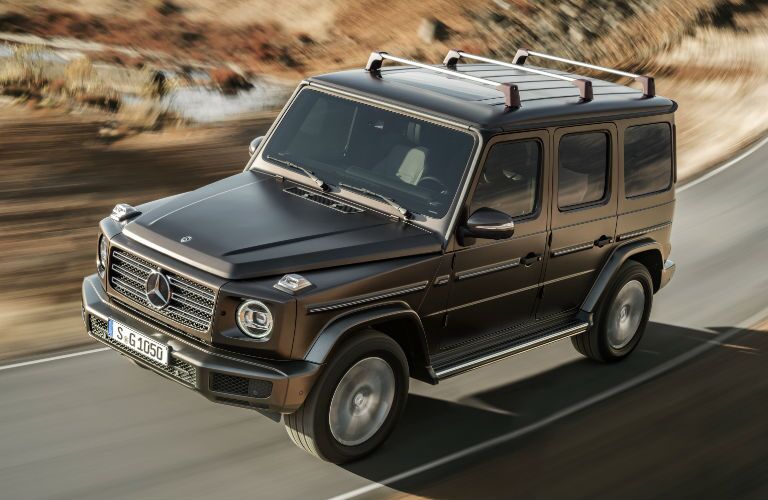 G-Class SUV in brown