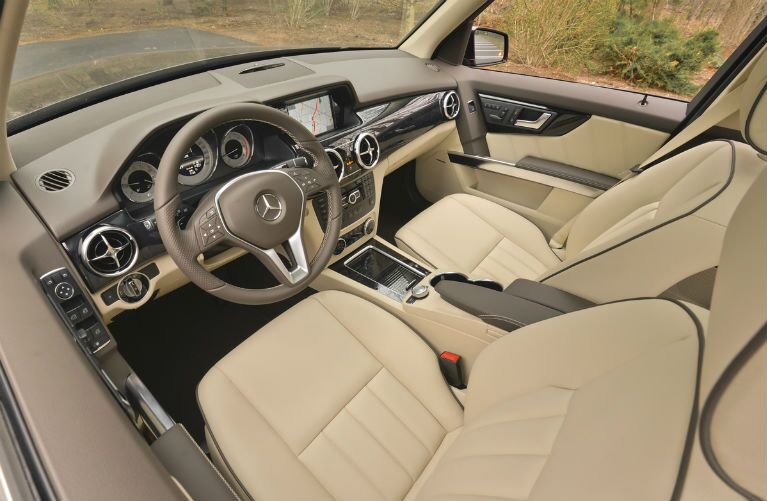 2015 Mercedes-Benz GLK350 Tan Steering Wheel